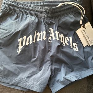 Boys 12Y Palm Angels Swim Trunks